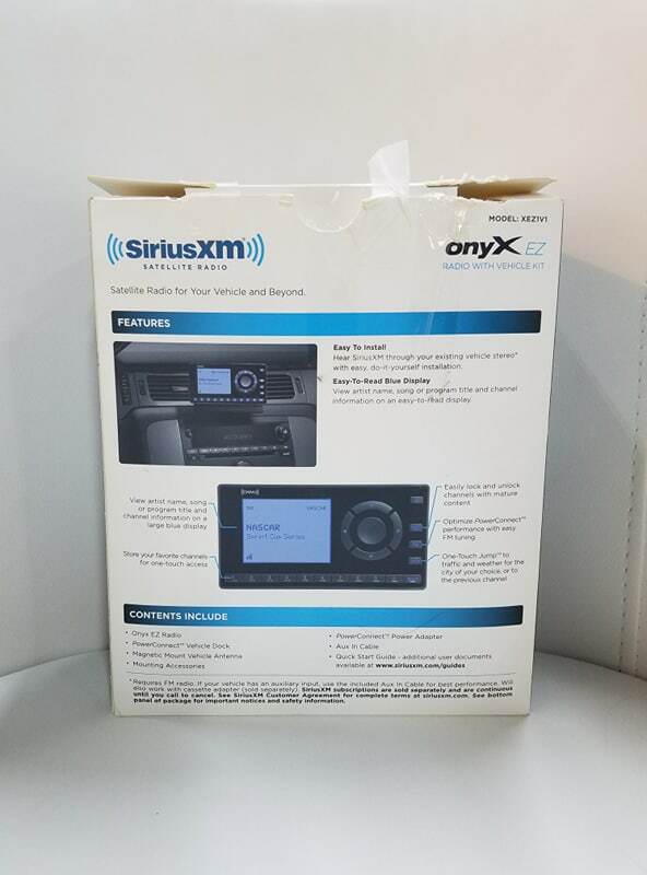 * SiriusXM XEZ1V1 For SiriusXM Car Satellite Radio Receiver *