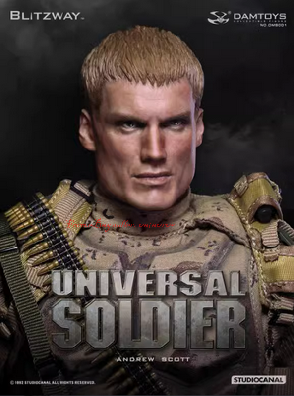 Perfect Damtoys Dms001 Universal Soldier Andrew Scott In Stock New
