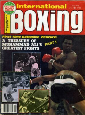MUHAMMAD ALI International Boxing Magazine June 1977