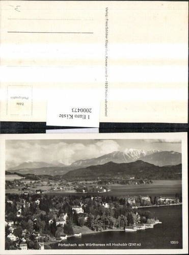2000473,Pörtschach am Wörthersee Totale m. Hochobir img