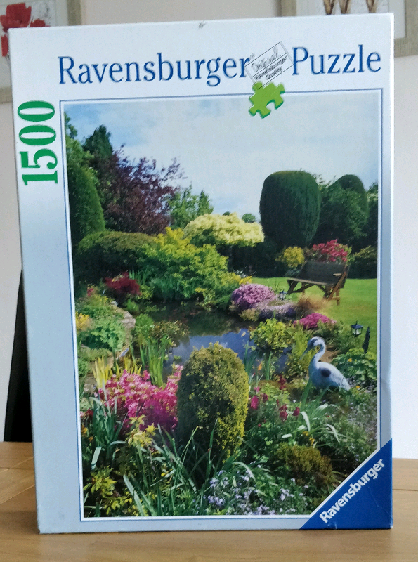 Ravenburger jigsaw Puzzle 1500 piece "Beautiful Garden