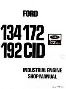 Ford industrial engines 172 cid #7
