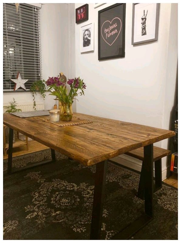 Made to order rustic reclaimed industrial style dining tables | in