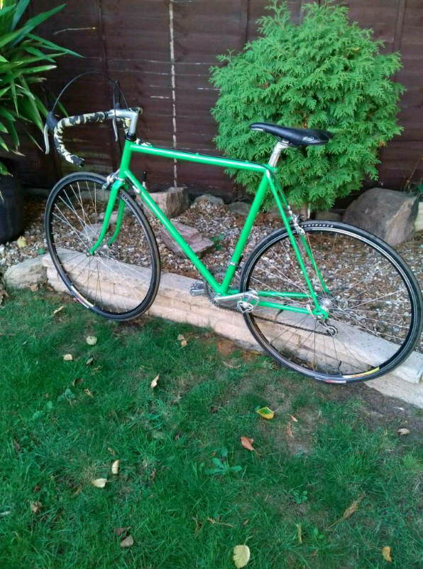 raleigh racing bike 1980