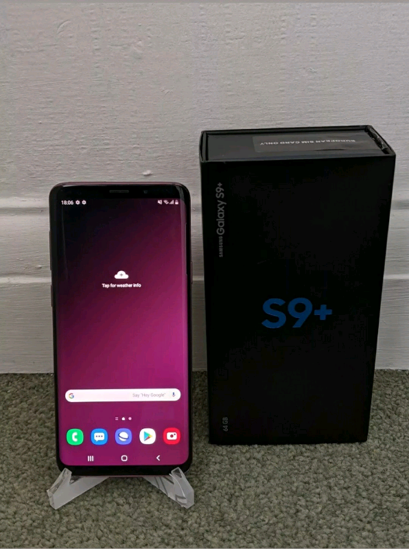 Samsung Galaxy S9 Plus Dual Sim 64GB SIM FREE. Condition is Used. | in Romford, London | Gumtree