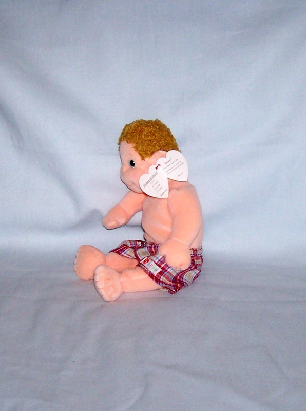 NWT TY Beanie Kids Doll Boomer & Soccer Outfit 1994 Ty Gear Retired NEW IN PKG.