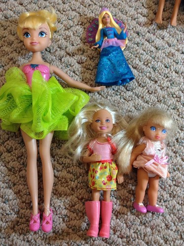 Lot Of Barbie Dolls Plus Other Dolls With Clothes And Accessories