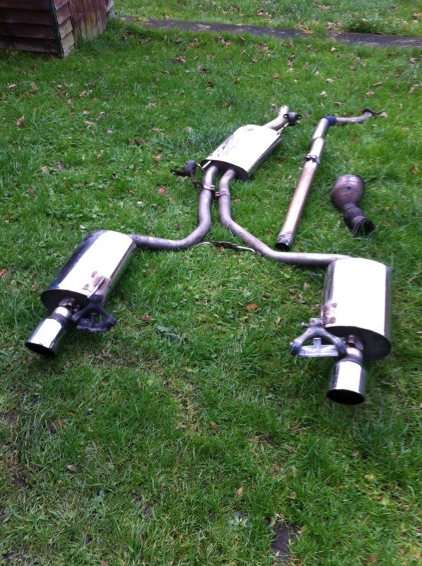 2010 Audi A4 Exhaust System