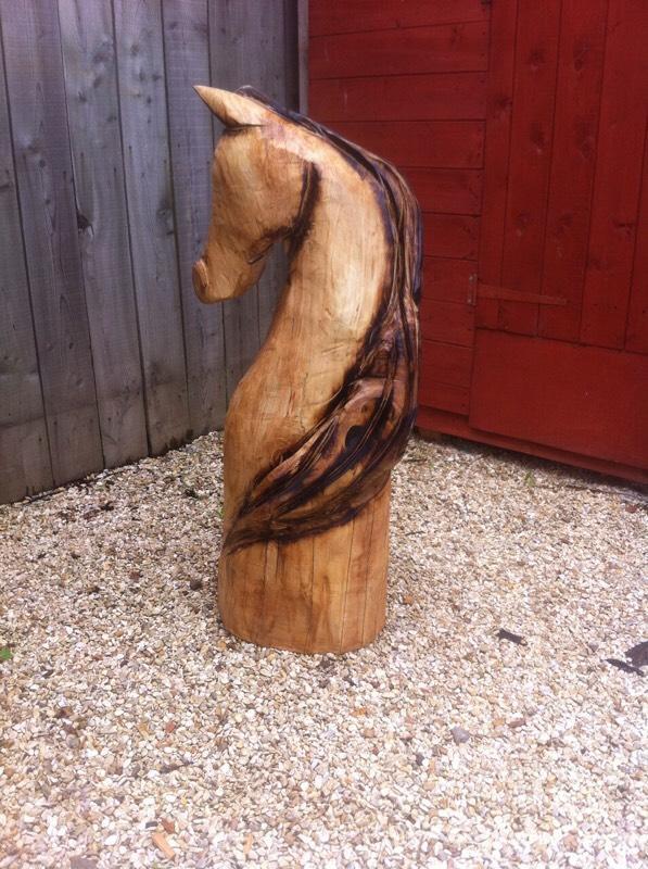 Chainsaw Carved Horse in Brough, East Yorkshire Gumtree