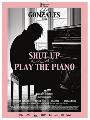 Shut Up And Play The Piano Affiche Cinéma Pliée Movie Poster Chilly Gonzales