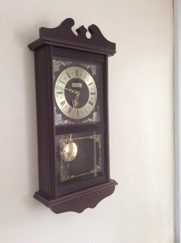Vintage Carpenters Chiming Wall Clock in Pontypridd, Rhondda