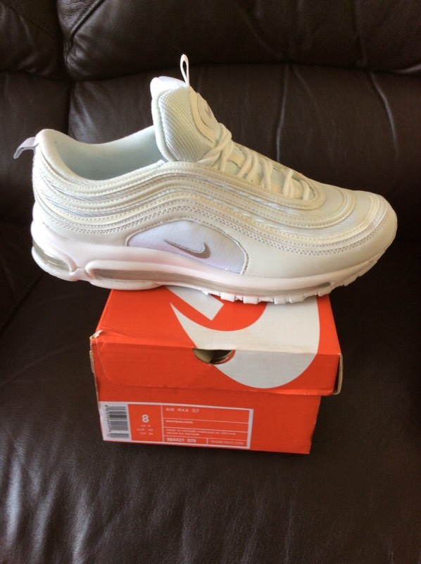 mens white nike 97s