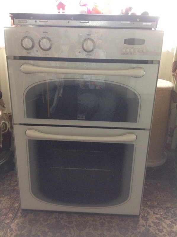 Creda built in electric double oven and ceramic hob in St Columb