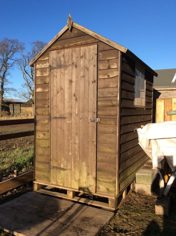 6x4 wooden shed in coldstream, scottish borders gumtree