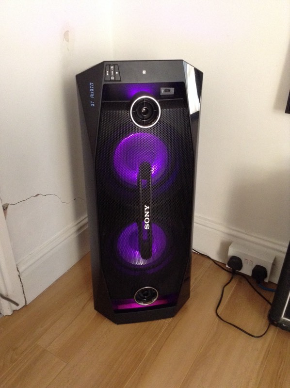 Sony GTKX1BT 500w Speaker Bluetooth in Fleetwood, Lancashire Gumtree