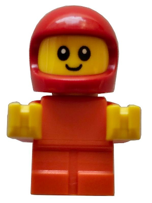 Driver Junior - Reddish Orange Body, Red Helmet (cty1943)
