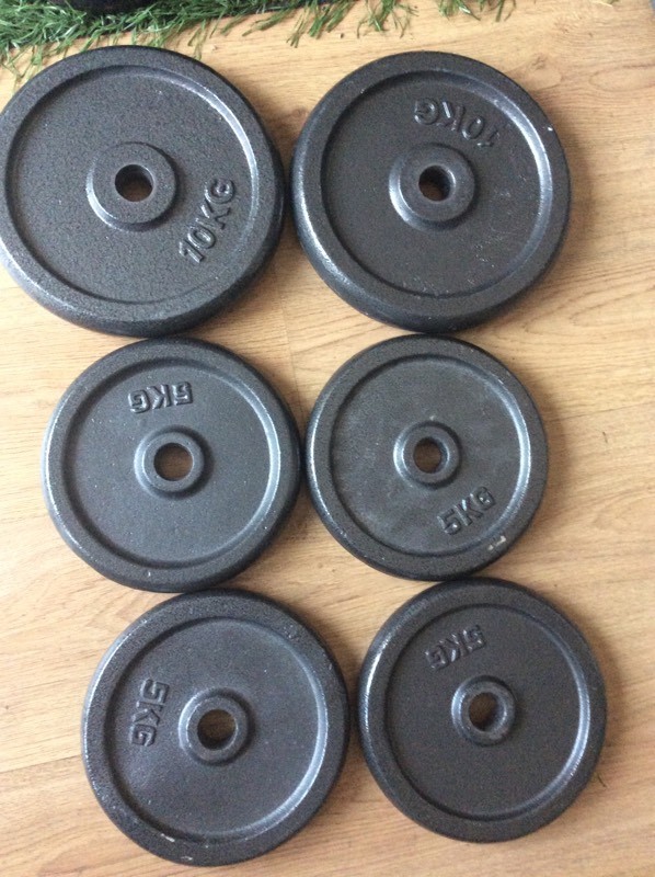 Metal weights 40kg brand new in Wem, Shropshire Gumtree