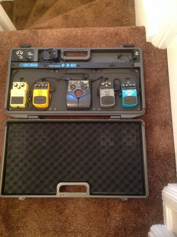 Boss BCB 60 pedal board Inc pedals. Mint. in Dalgety Bay, Fife Gumtree
