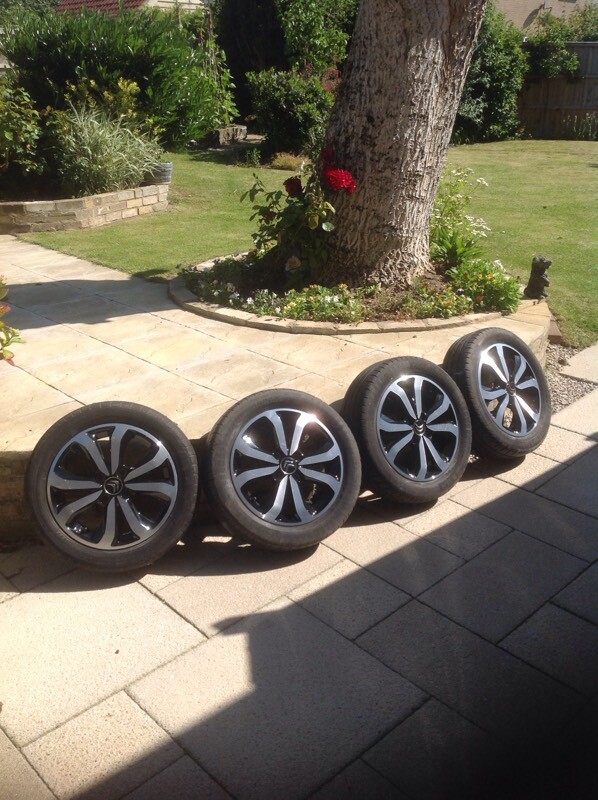 15" Citroen C1 alloy wheels in Sudbury, Suffolk Gumtree