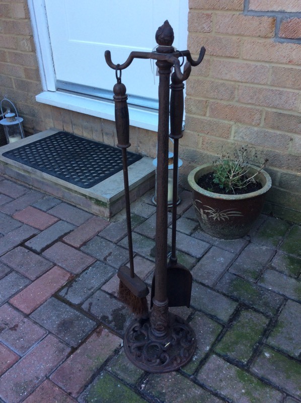 Large Antique Cast Iron Companion Set in Bournemouth, Dorset Gumtree