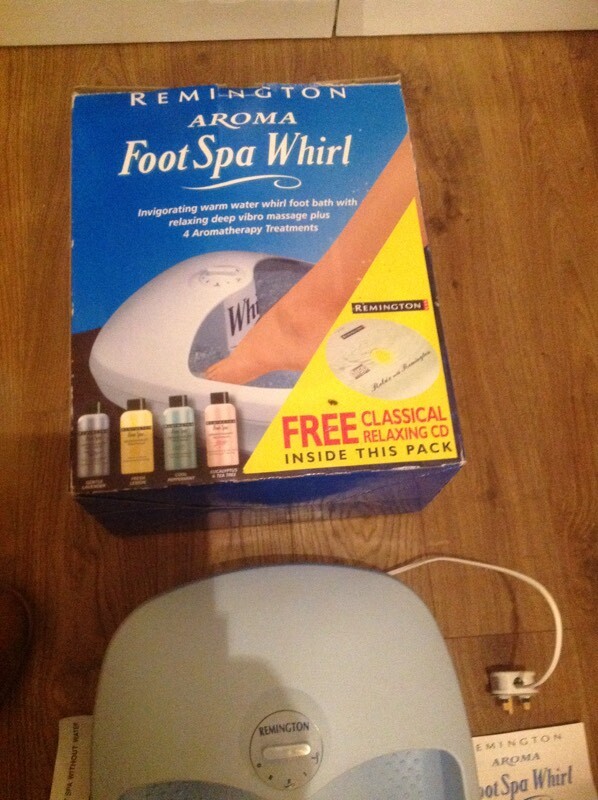 Remington Aroma Foot Whirl Spa. New. in Dalgety Bay, Fife Gumtree