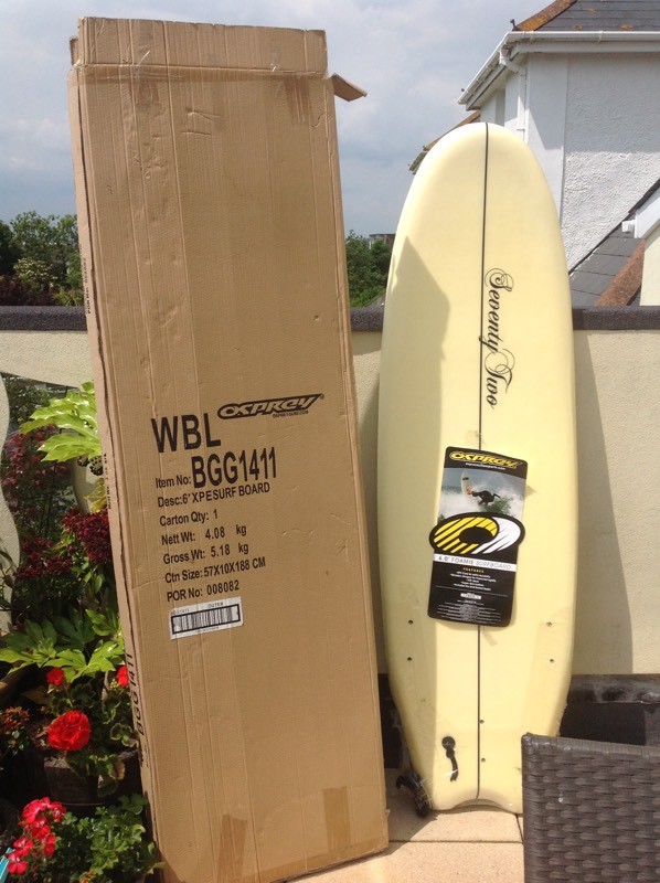 Osprey 6.0' Foamie Surfboard in Torquay, Devon Gumtree
