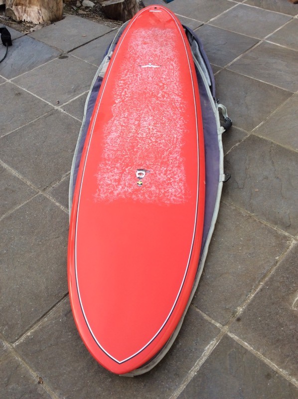 Mini Mal Surfboard Donald Takayama 7'2 Egg surftech in Helston