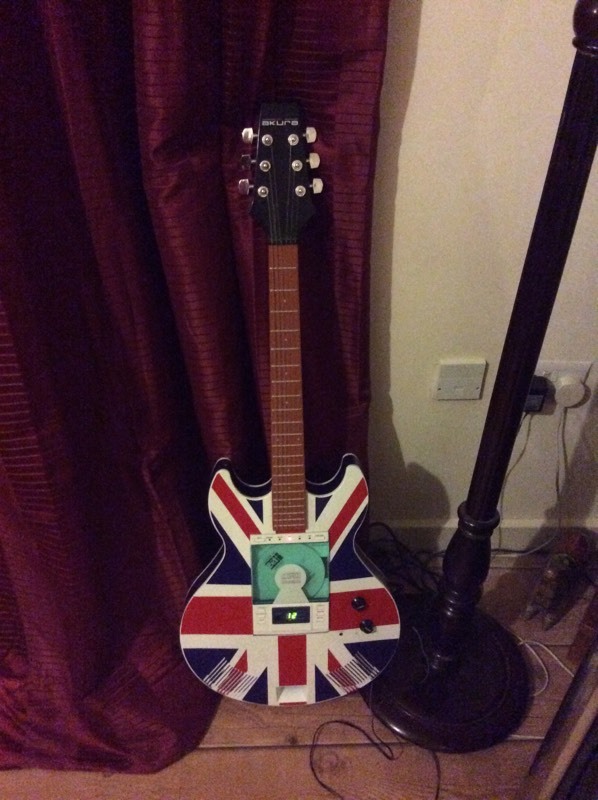 Union Jack Designed Guitar/CD Player in Haddington, East Lothian