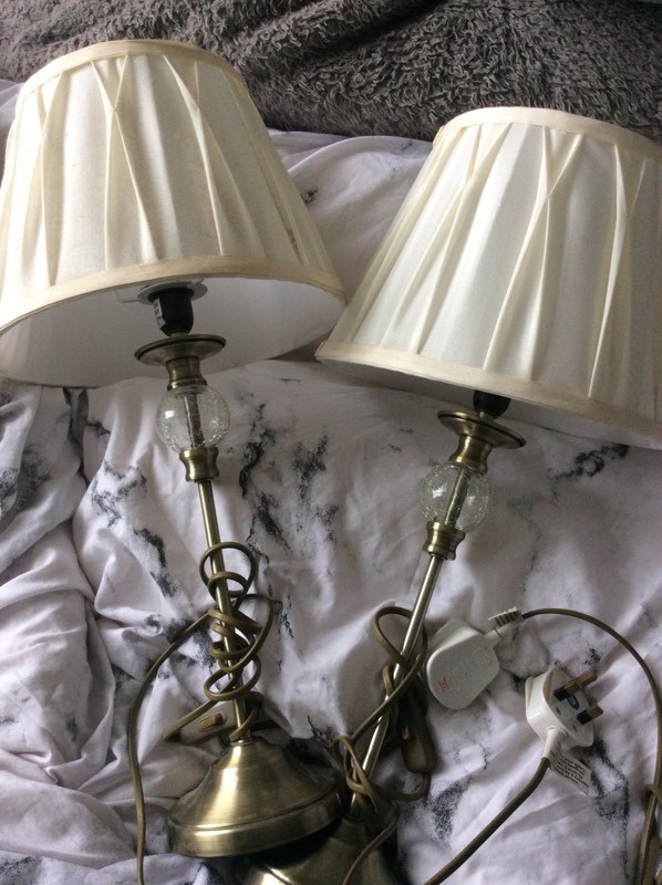 Matching bedside lamps in Kingswood, Bristol Gumtree