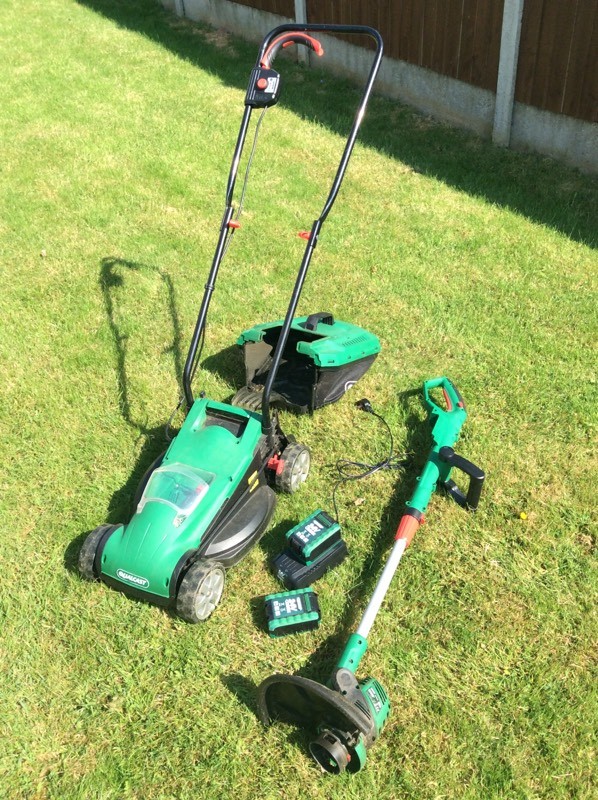 Qualcast cordless mower and strimmer 24V LithimIon in Coventry, West Midlands Gumtree
