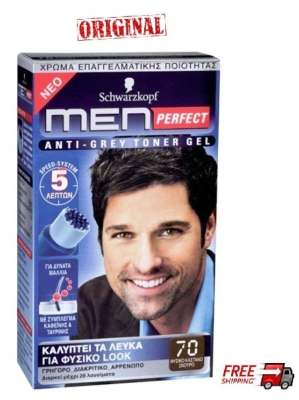 Schwarzkopf Men Perfect For Men Professional Hair Color Gel Dark