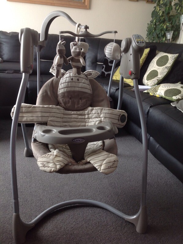 Graco Ziggy Zebra Baby Swing Chair In Exmouth Devon Gumtree