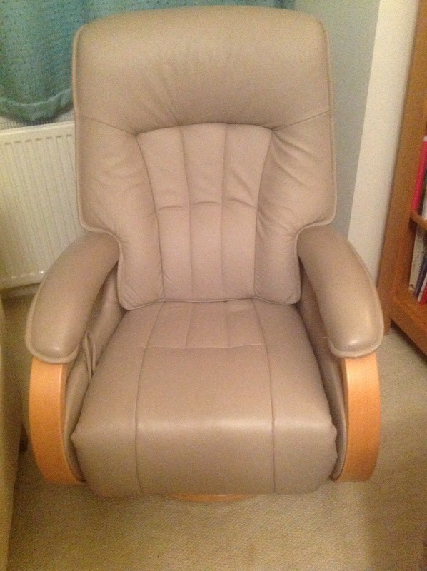 Himolla leather recliner/ swivel chair in Barrow Upon Soar