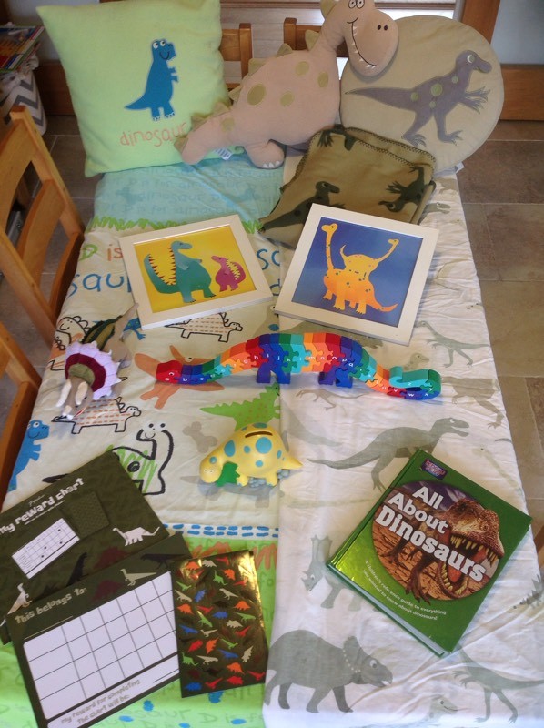 Complete Children S Bedroom Dinosaur Accessories Bundle Duvet Cover Cushions Money Box Toys Pictures In Ipswich Suffolk Gumtree