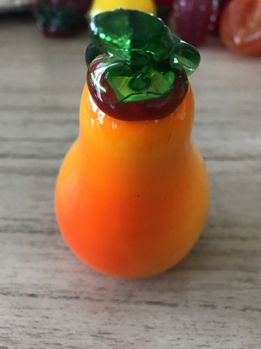 Pear Glass Paperweight