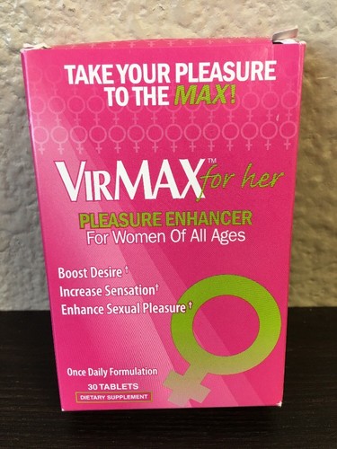 UPC 853422002608 product image for Virmax For Her Pleasure Enhancer New/nib 12-2 Tablet Packs (24 Total) Exp 2017 | upcitemdb.com