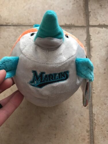 Miami Florida Marlins MLB LUBIE Plush NEW stuffed animal Baseball NWT