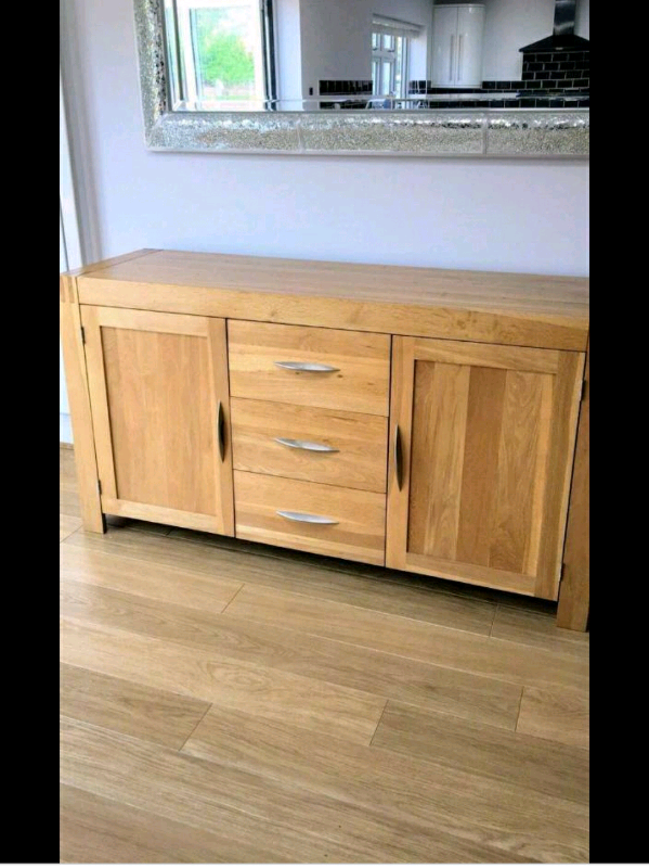 Oak furniture land alto large sideboard in Peterlee, County Durham