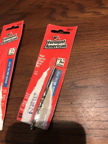 Vermont American set of 2 1/4