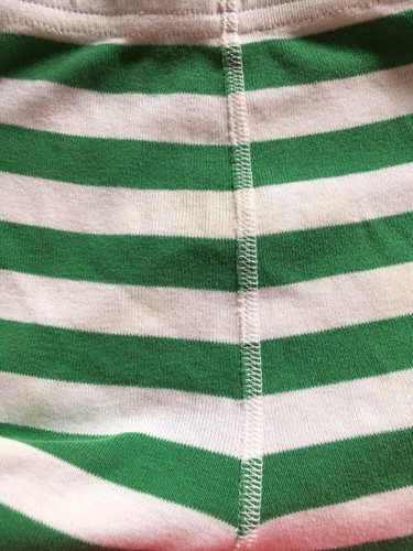 Hanna Andersson Organic Christmas Long Johns Bottoms Green Red Size 130 US 8