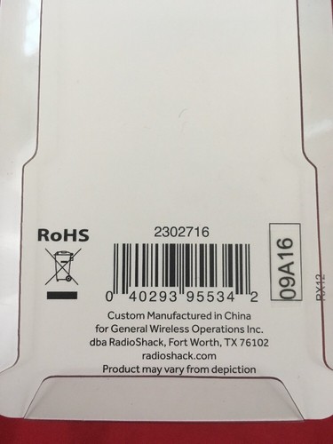 11 Packs RadioShack EU/UK/AU Removable Plugs for AC Portable Power Bank 2302704