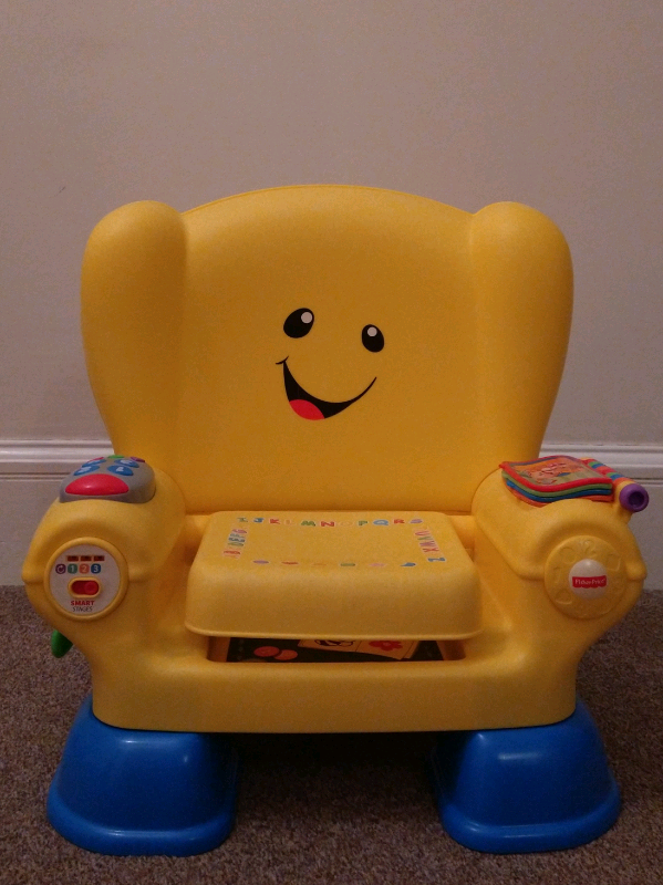 Fisher Price Laugh & Learn Activity Chair (Yellow) in Dalry, North