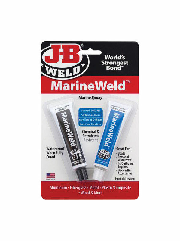 J-B Weld MARINE WELD Epoxy Boats Watercraft Waterproof STRONG ...