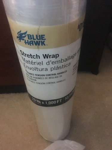 Blue Hawk Stretch Wrap Tension Control Dispenser Binding Handles Non-adhesive