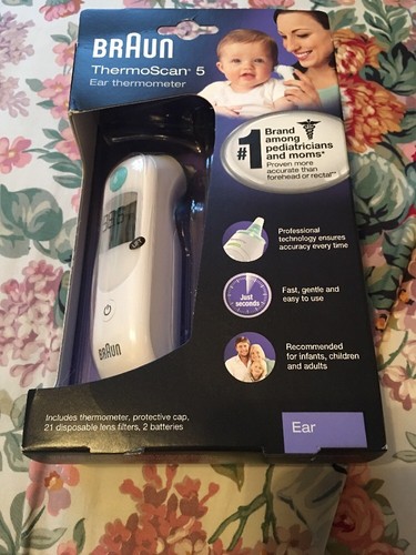 UPC 328785000092 product image for Brand Braun Thermoscan 5 Ear Thermometer Irt 6020 Free Fast Shipping | upcitemdb.com