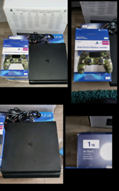 Sony PlayStation 4 ps4 slim edition 1TB storage fully boxed