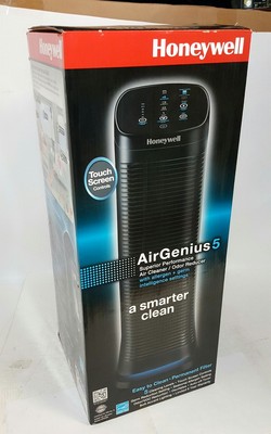 Honeywell AirGenius 5 Air Cleaner Odor Reducer Black  FREE SHIP