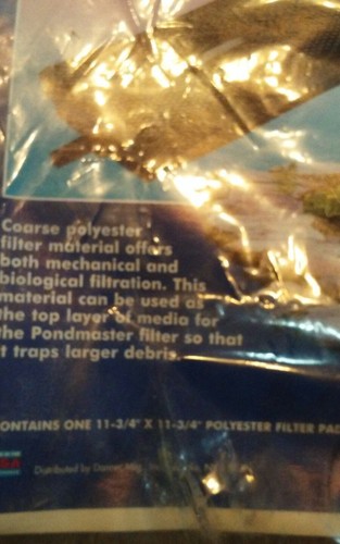 Danner Pond 1000 Coarse Poly Filter