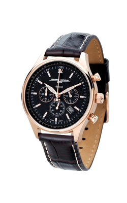 Pre-owned Jorg Gray Jg6500-22 37mm Presidential Edition Chronograph Watch