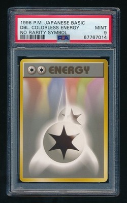 Double Colorless Energy PSA 9
